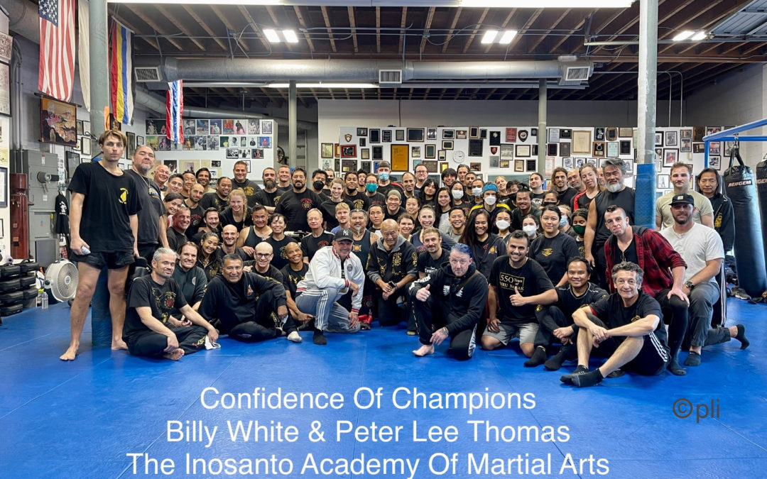 CONFIDENCE OF CHAMPIONS WORKSHOP AT THE INOSANTO ACADEMY OF MARTIAL ARTS