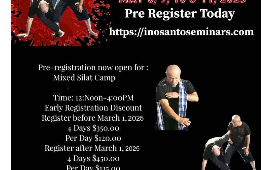 MIXED SILAT CAMP WITH GURO DAN INOSANTO AT THE INOSANTO ACADEMY IN LOS ANGELES CALIFORNIA