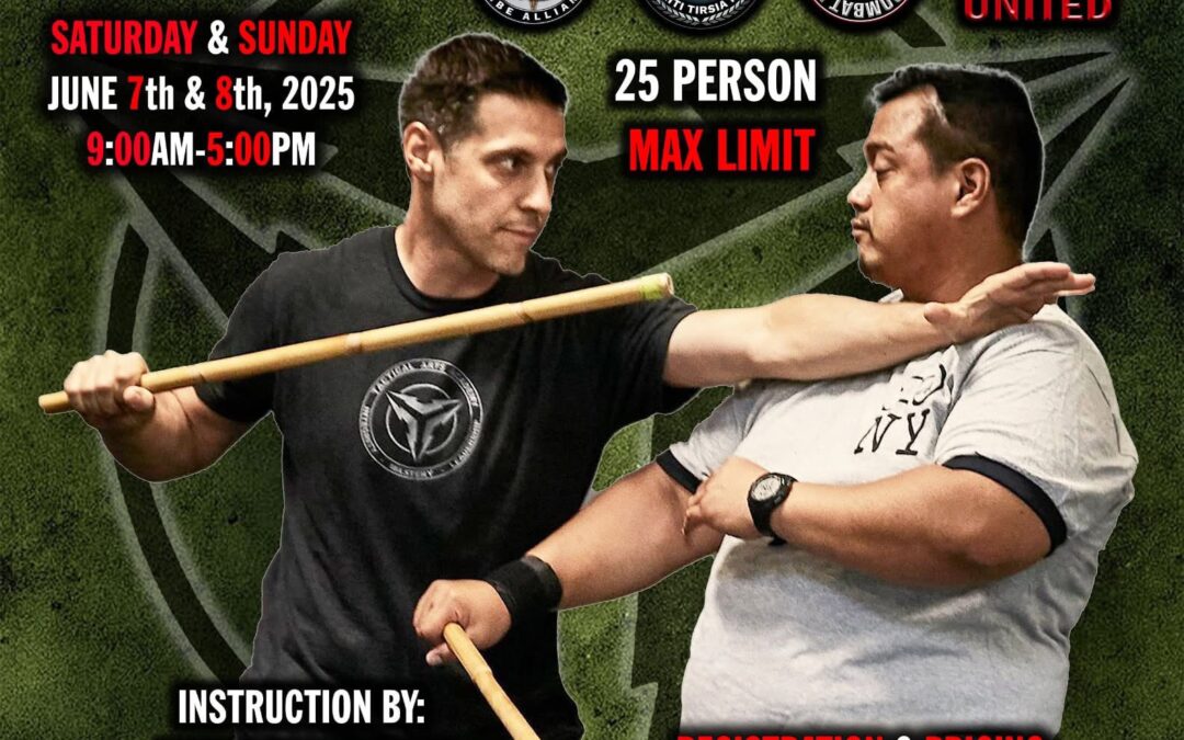 ESPADA Y DAGA SEMINAR WITH TUHON LESLIE BUCK IN WEST NYACK, NEW YORK